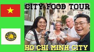 A City Food Tour In Ho Chi Minh City [upl. by Maribel]