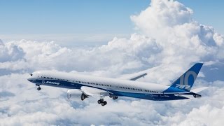 Boeing 78710 Dreamliner Completes First Flight [upl. by Victorie888]