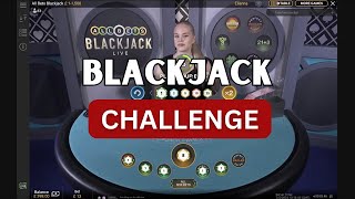 Session 66  010624  Blackjack Challenge  Using DAlembert Betting Progression [upl. by Cave]