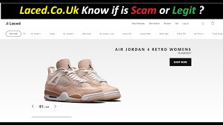 Laced  Laced Reviews  Laced Co Uk Reviews  LacedCouk Know if is Scam or Legit [upl. by Lerud]