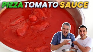 How to Make TOMATO SAUCE for PIZZA Like a Pizza Chef [upl. by Tloh]