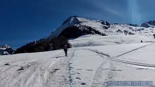 snow trail Salomon à saint Paul sur Ubaye [upl. by Krock]