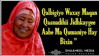 Caasha Cige Heestii  Ma Qumaniye Hay Bixin  Hees Qaraami Xul ah With Lyrics  Mudug Boy [upl. by Anawak]