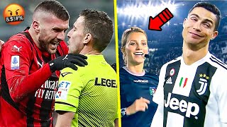 TOP 35 MOMENTI quotARBITRO vs GIOCATORIquot nel CALCIO [upl. by Delaryd]