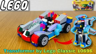 Lego Classic 10696 assembling to Transformer part2 169 [upl. by Kampmeier706]