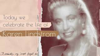 Karen Lindstrom celebrating her life in photos 19682019 [upl. by Esenahs]