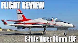 Eflite Viper 90mm EDF Assembly amp Flight Review  The RC Geek [upl. by Wester790]