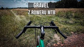 Jak zrobić Gravela z roweru MTB niskim kosztem [upl. by Toy543]