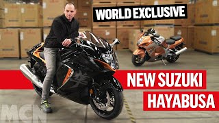 2021 Suzuki Hayabusa exclusive Neevesys take on new 180mph hyperbike  MCN [upl. by Suinotna]