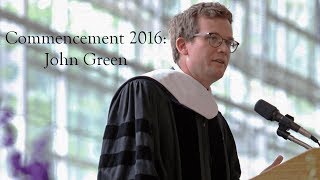 Kenyon College John Green Commencement Address [upl. by Gilman]