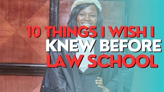 10 things I wish I knew before law school lawstudent llb Lawyer Attorney 2023 [upl. by Einner]