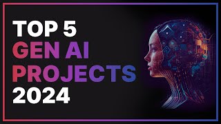 Top 5 Gen AI Projects 2024 🔥 Handson AI Portfolio Projects for Resume [upl. by Nysa]