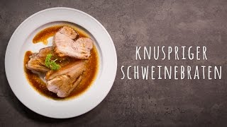 Schweinebraten Rezept [upl. by Nalehp]