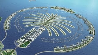 The Palm Island Dubai UAE  Megastructure Development [upl. by Ellery683]