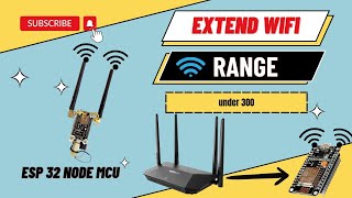 How to Make a WiFi Repeater using ESP8266 NodeMCU  WiFi Router Range Extender esp32  In Tamil [upl. by Otrepur136]