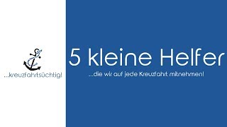 Kreuzfahrt Tipps und Tricks – 5 kleine Helfer die wir auf jede Kreuzfahrt mitnehmen [upl. by Aromat]