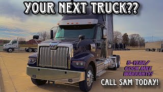 2022 Western Star 49X Sleeper Truck Short  Exterior Interior Walkaround Tour  2021 Expocam [upl. by Ingvar]