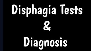 Dysphagia Tests  Diagnosis Of Dysphagia  Symptoms amp Causes Of Dysphagia [upl. by Gillett]