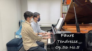 Faure  Tendresse No5 from Dolly Suite Op56  Alexander Wong amp Stephen Fung 🎹 [upl. by Inwat290]