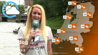 Weerbericht 21 augustus 2021 Piets Weer [upl. by Marve]