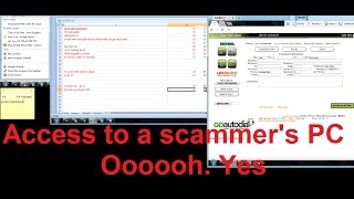 Accessing a scammers PC [upl. by Assela]