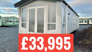 Offsite static caravan for sale Scotland UK wide delivery available Atlas Status 38x12 2 bedrooms [upl. by Selinski]