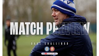 Match Preview  Dave Challinor  Stockport County Vs Stevenage FC  Sky Bet League Two [upl. by Uttasta]