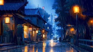 RAINING IN ＯＳＡＫＡ 🌧️ Rainy Lofi Songs To Calm Down And Relax Your Mind 🌧️ Pluviophile Lofi [upl. by Winonah]