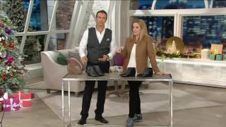 Vionic Orthotic Suede Wedge Boots w Snake Detail  Shasta on QVC [upl. by Macy]