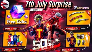 Tomorrow free magic Cube event  7th July surprise free event 😮  7th anniversary mystery surprise [upl. by Doe]