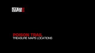 Red Dead Redemption 2 Poisonous Trail Treasure Map Locations  Solutions [upl. by Ahsilac]