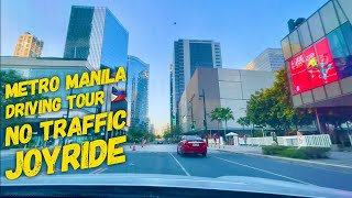 2021 Modern Metro Manila Driving Tour Makati and Bonifacio Global City  No Traffic  Joyride [upl. by Nalra227]