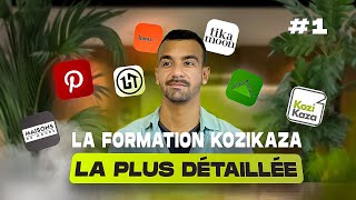 Formation complète sur KoziKaza   Épisode 1 Jardin Mur Toiture [upl. by Asirak4]