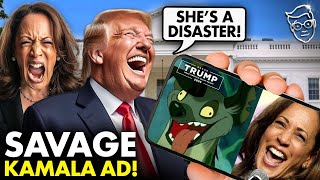 Trump BREAKS Internet With Hysterical New Ad TORCHING Kamala After Biden QUITS in Disgrace Genius🤣 [upl. by Atinrahc359]