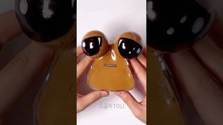 역재생 ⏪ 슬픈 포우💩 말랑이  Reverse Play ⏪ DIY Sad Pou💩 Squishy with nano tape shorts [upl. by Ingunna236]