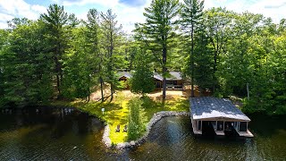 Private Lake House on Lake Muskoka [upl. by Flita]