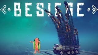 Besiege  The BEST Transformer  60 Missile Truck  Snapchat Hotdog  Besiege Gameplay Highlights [upl. by Iknarf]