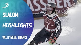 Braathen takes centre stage in Slalom race  Val dIsère  FIS Alpine [upl. by Lavery]