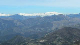 Vue Panoramique sur le Mercantour depuis la Cime de Baudon 06  France [upl. by Nnylesor]