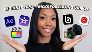 ULTIMATE BEGINNER Tips  Tricks for editing YouTube Videos [upl. by Fryd]