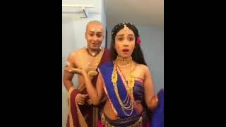 Zamana Kya Kahega  shorts tenalirama offscreen krishnabharadwaj new priyamvadakant [upl. by Ahsieni]