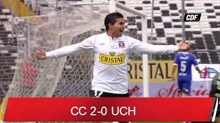 Colo Colo 20 U de Chile 2012 Apertura semifinal ida [upl. by Wichman]