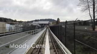 SkyTrain Evergreen Extension Lafarge Lake to Lougheed [upl. by Kosak]