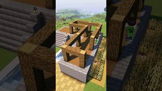 Minecraft DUO Survival House 🏡 Build minecraft [upl. by Bentley431]