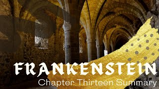 Frankenstein Chapter Thirteen Summary [upl. by Silloh]