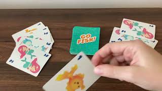 Refresher on how to play Go Fish included in the LotFancy Card Games for Kids 6 Game Decks [upl. by Jerome]