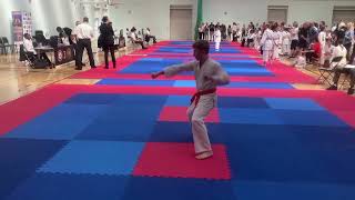 ESKF GOLD CUP KARATE CHAMPIONSHIPS UK 2024 05 12 William Tekki Shodan 5th place [upl. by Fernandes403]