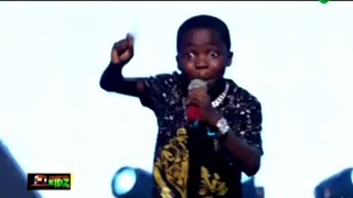 Talented Kidz 10yr old challenges Sarkodie and Strongman in rap and swag [upl. by Nilreb]