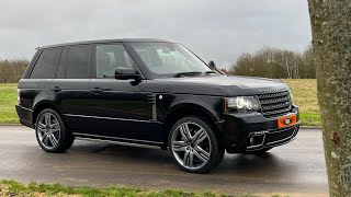 2012 Face Lift Rangerover L322 44 TDV8 OVERFINCH FOR SALE at BCL CARS LTD walk around Video [upl. by Ahtabbat]