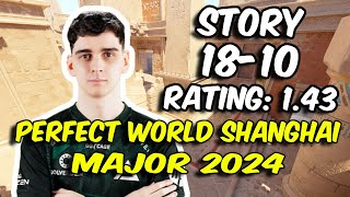 CS2 POV  SAW story 1810 vs OG Anubis Perfect World Shanghai Major 2024 EU RMR Closed Quali B [upl. by Dnomyar355]